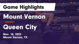 Mount Vernon  vs Queen City  Game Highlights - Nov. 18, 2023