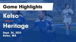 Kelso  vs Heritage  Game Highlights - Sept. 26, 2023