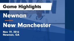 Newnan  vs New Manchester  Game Highlights - Nov 19, 2016