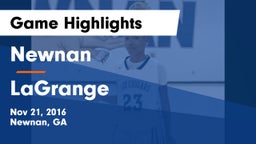 Newnan  vs LaGrange  Game Highlights - Nov 21, 2016