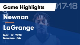 Newnan  vs LaGrange  Game Highlights - Nov. 12, 2020