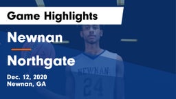 Newnan  vs Northgate  Game Highlights - Dec. 12, 2020