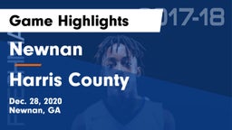 Newnan  vs Harris County  Game Highlights - Dec. 28, 2020