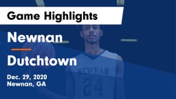 Newnan  vs Dutchtown  Game Highlights - Dec. 29, 2020