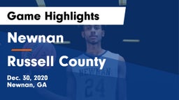 Newnan  vs Russell County  Game Highlights - Dec. 30, 2020