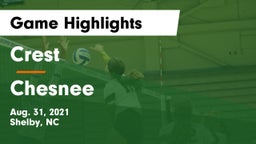 Crest  vs Chesnee  Game Highlights - Aug. 31, 2021