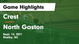Crest  vs North Gaston Game Highlights - Sept. 14, 2021
