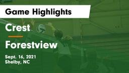 Crest  vs Forestview Game Highlights - Sept. 16, 2021