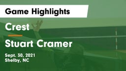 Crest  vs Stuart Cramer Game Highlights - Sept. 30, 2021