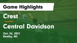 Crest  vs Central Davidson  Game Highlights - Oct. 26, 2021