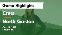Crest  vs North Gaston Game Highlights - Oct. 11, 2022