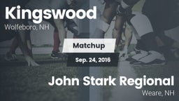 Matchup: Kingswood High vs. John Stark Regional  2016