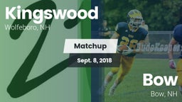 Matchup: Kingswood Knights vs. Bow  2018