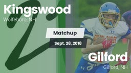 Matchup: Kingswood Knights vs. Gilford  2018