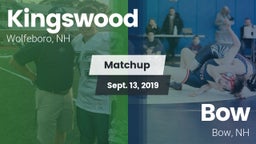 Matchup: Kingswood Knights vs. Bow  2019