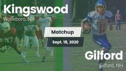 Matchup: Kingswood Knights vs. Gilford  2020