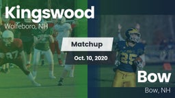 Matchup: Kingswood Knights vs. Bow  2020