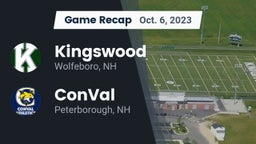 Recap: Kingswood  vs. ConVal  2023