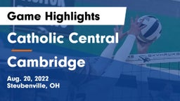 Catholic Central  vs Cambridge  Game Highlights - Aug. 20, 2022