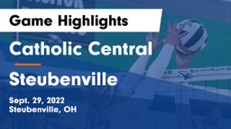 Catholic Central  vs Steubenville  Game Highlights - Sept. 29, 2022