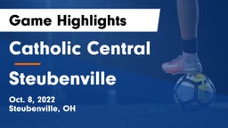 Catholic Central  vs Steubenville  Game Highlights - Oct. 8, 2022