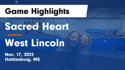 Sacred Heart  vs West Lincoln  Game Highlights - Nov. 17, 2023