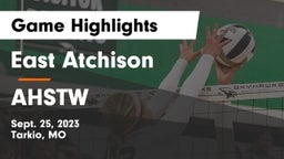 East Atchison  vs AHSTW  Game Highlights - Sept. 25, 2023