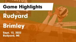 Rudyard  vs Brimley  Game Highlights - Sept. 13, 2022