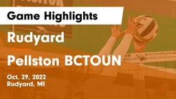Rudyard  vs Pellston BCTOUN Game Highlights - Oct. 29, 2022