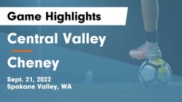 Central Valley  vs Cheney  Game Highlights - Sept. 21, 2022