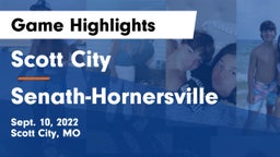 Scott City  vs Senath-Hornersville  Game Highlights - Sept. 10, 2022