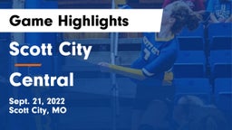 Scott City  vs Central  Game Highlights - Sept. 21, 2022