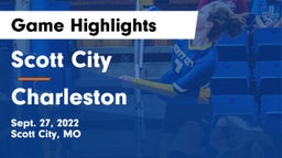 Scott City  vs Charleston  Game Highlights - Sept. 27, 2022