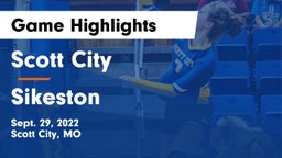 Scott City  vs Sikeston  Game Highlights - Sept. 29, 2022