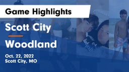 Scott City  vs Woodland  Game Highlights - Oct. 22, 2022