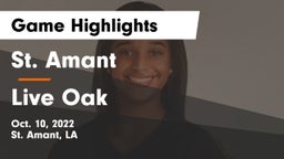 St. Amant  vs Live Oak  Game Highlights - Oct. 10, 2022
