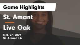 St. Amant  vs Live Oak  Game Highlights - Oct. 27, 2022