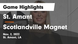 St. Amant  vs Scotlandville Magnet Game Highlights - Nov. 2, 2022