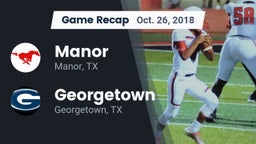 Recap: Manor  vs. Georgetown  2018