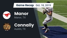 Recap: Manor  vs. Connally  2019