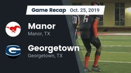 Recap: Manor  vs. Georgetown  2019