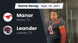 Recap: Manor  vs. Leander  2021