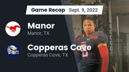 Recap: Manor  vs. Copperas Cove  2022