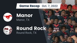 Recap: Manor  vs. Round Rock  2022