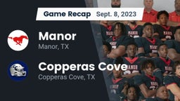 Recap: Manor  vs. Copperas Cove  2023