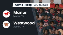 Recap: Manor  vs. Westwood  2023
