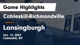 Cobleskill-Richmondville  vs Lansingburgh  Game Highlights - Jan. 13, 2023