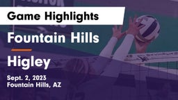 Fountain Hills  vs Higley  Game Highlights - Sept. 2, 2023