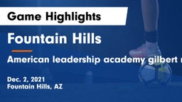 Fountain Hills  vs American leadership academy gilbert north Game Highlights - Dec. 2, 2021