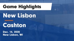 New Lisbon  vs Cashton Game Highlights - Dec. 14, 2020